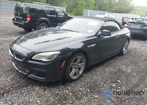 2017 BMW 650I xDrive из США, поврежденный, VIN WBA6F7C52HD930816